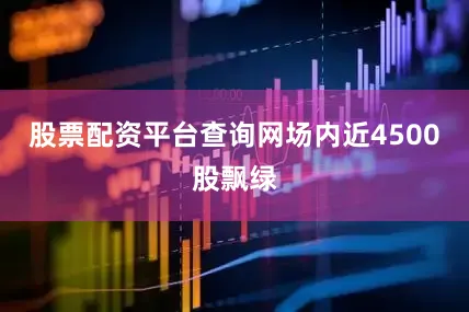 股票配资平台查询网场内近4500股飘绿
