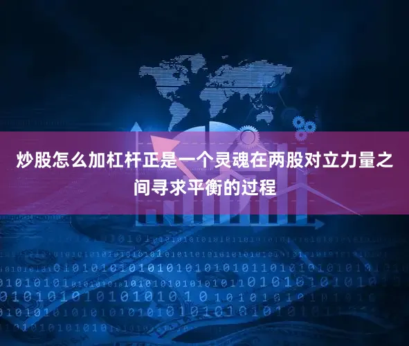 炒股怎么加杠杆正是一个灵魂在两股对立力量之间寻求平衡的过程
